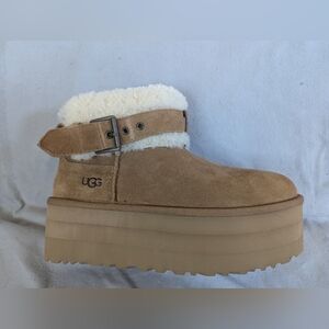 UGG Women's Tan 2" Platform Boots